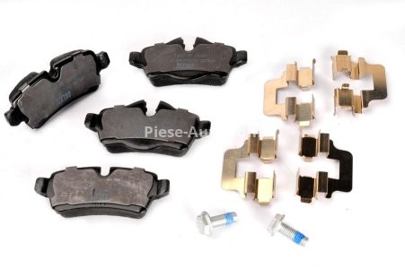 Set plăcuțe frână TEXTAR, spate, pentru: MINI (R56), (R57), (R58), (R59), CLUBMAN (R55), CLUBVAN (R55) 1.4-2.0D 09.06-06.15