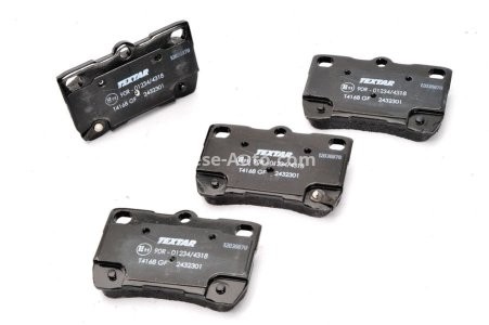 Set plăcuțe frână TEXTAR, spate, pentru: LEXUS GS, IS C, IS II, IS III; TOYOTA CROWN, MARK X I, MARK X II 2.2D-4.6 09.03-