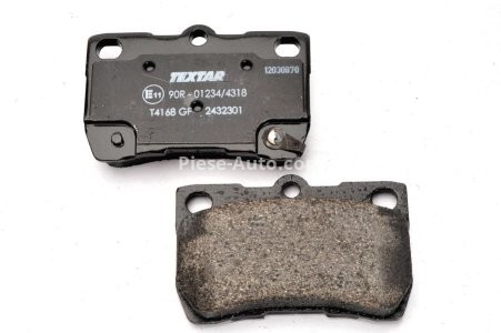 Set plăcuțe frână TEXTAR, spate, pentru: LEXUS GS, IS C, IS II, IS III; TOYOTA CROWN, MARK X I, MARK X II 2.2D-4.6 09.03-
