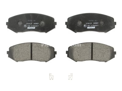Set plăcuțe frână TEXTAR, față, pentru: SUZUKI GRAND VITARA I, GRAND VITARA II, XL7 1.6-3.6 03.98-