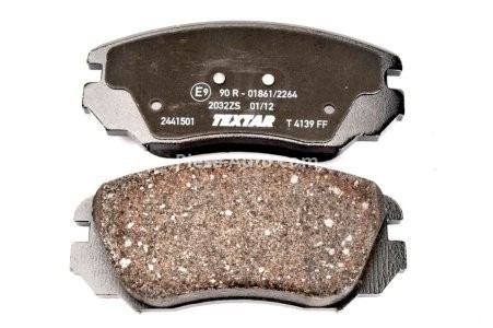 Set plăcuțe frână TEXTAR, față, pentru: OPEL INSIGNIA A, INSIGNIA A COUNTRY; SAAB 9-5 1.4-3.6 07.08-