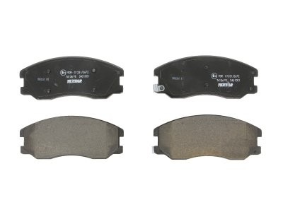 Set plăcuțe frână TEXTAR, față, pentru: CHEVROLET CAPTIVA, EQUINOX; OPEL ANTARA A; PONTIAC TORRENT 2.0D-3.4 04.03-