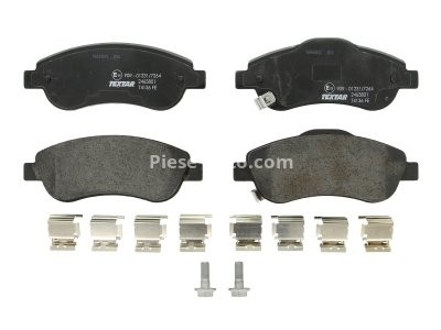 Set plăcuțe frână TEXTAR, față, pentru: HONDA CR-V III, CR-V IV 1.6D-2.4 06.06-