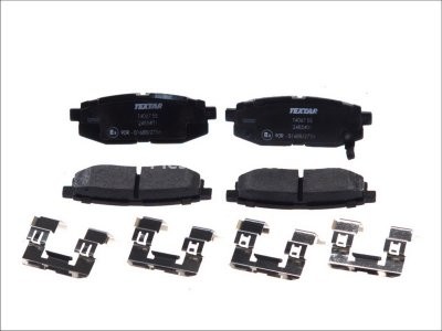 Set plăcuțe frână TEXTAR ,spate (cu accesorii), pentru: SUBARU BRZ, FORESTER, IMPREZA, LEGACY V, OUTBACK, TRIBECA; TOYOTA GR 86, GT 86 2.0-3.6 01.05-
