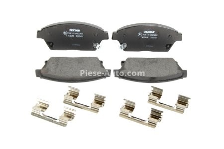 Set plăcuțe frână TEXTAR, față, pentru: OPEL AMPERA, ASTRA H CLASSIC, ASTRA J, ASTRA J GTC, MOKKA / MOKKA X 1.3D-3.6 01.09-