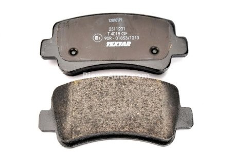 Set plăcuțe frână TEXTAR, spate, pentru: NISSAN INTERSTAR, NV400; OPEL MOVANO B; RENAULT MASTER III, THALIA II 1.5D-Electric 09.08- 3