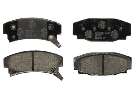 Set plăcuțe frână TEXTAR, spate, pentru: BUICK RIVIERA; CADILLAC ALLANTE, ELDORADO, SEVILLE II 3.8/4.5/4.6 09.85-09.02
