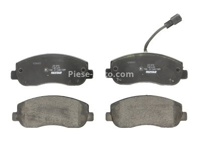 Set plăcuțe frână TEXTAR, față, pentru: NISSAN CABSTAR E, INTERSTAR, NV400; OPEL MOVANO B; RENAULT MASTER III 2.3D/3.0D/Electric 10.98-