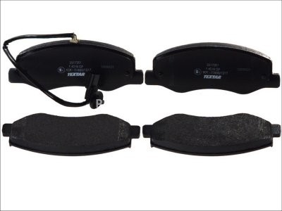 Set plăcuțe frână TEXTAR, spate, pentru: NISSAN INTERSTAR, NV400; OPEL MOVANO B; RENAULT MASTER III 2.3D 02.10-