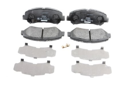 Set plăcuțe frână TEXTAR, față, pentru: NISSAN JUKE, QASHQAI I, ROGUE, X-TRAIL, X-TRAIL II; SUZUKI KIZASHI 1.5D-2.5 11.06-