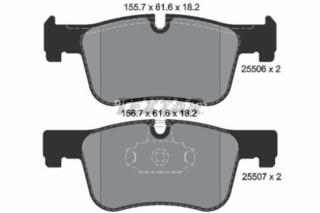 Seturi de frana din ceramica ,față, pentru: BMW 1 (F20), 1 (F21), 2 (G42, G87), 3 (F30, F80), 3 (F31), 3 (G20, G80, G28), 3 (G21, G81), 3 GRAN TURISMO (F34), 4 (F32, F82) 1.5-2.0DH 07.11-