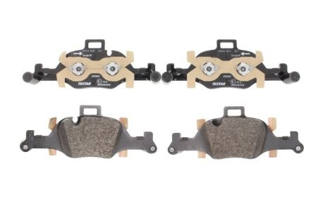 Set plăcuțe frână TEXTAR, față, (cu greutati de echilibrare), pentru: BMW 2 (G42, G87), 3 (G20, G80, G28), 3 (G21), 3 (G21, G81), 4 (G22, G82), 4 (G23, G83), 4 GRAN COUPE (G26) 2.0-Electric 09.15-
