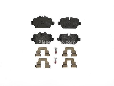 Set plăcuțe frână BREMBO, spate , pentru: BMW 1 (E81), 1 (E82), 1 (E87), 3 (E90), 3 (E92) 1.6/2.0/2.0D 06.04-10.13