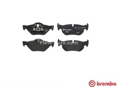 Set plăcuțe frână BREMBO, spate , pentru: BMW 1 (E81), 1 (E82), 1 (E87), 1 (E88), 3 (E90), 3 (E91), 3 (E92), 3 (E93), X1 (E84) 1.6-3.0 06.04-06.15