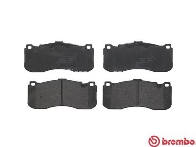 Set plăcuțe frână BREMBO ,față, pentru: BMW 1 (E81), 1 (E82), 1 (E87), 1 (E88), 3 (E90), 3 (E91), 3 (E92), 3 (E93); MINI (R56) 1.6-3.0D 06.04-12.13
