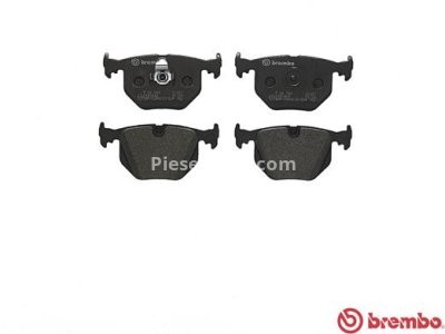Set plăcuțe frână BREMBO, spate , pentru: BMW 3 (E46), X3 (E83); LAND ROVER RANGE ROVER III 2.0-4.4 10.99-08.12