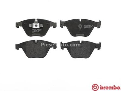 Set plăcuțe frână BREMBO ,față, (fara optionale), pentru: BMW 3 (E90), 3 (E91), 3 (E92), 3 (E93), 3 (F30, F80), X1 (E84) 1.6-3.0 12.04-10.18