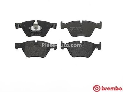Set plăcuțe frână BREMBO ,față, (fara optionale), pentru: BMW 5 (F10), 5 (F11) 1.6-3.0D 06.09-02.17