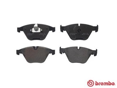Set plăcuțe frână BREMBO ,față, (fara optionale), pentru: BMW 3 (E90), 3 (E91), 3 (E92), 3 (E93), X1 (E84), Z4 (E89) 3.0/3.0D 12.04-08.16