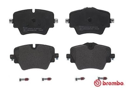 Set plăcuțe frână BREMBO ,față, (cu suruburi ghidare etrier frână; fara optionale), pentru: BMW 1 (F40), 2 (F45), 2 (G42, G87), 2 GRAN COUPE (F44), 2 GRAN TOURER (F46) 1.5-3.0DH 11.13-