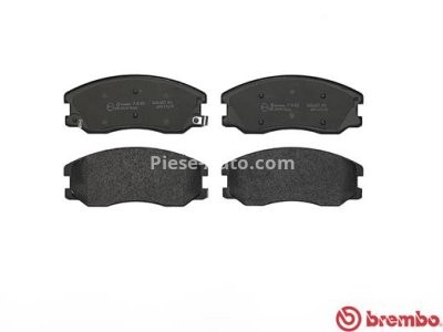 Set plăcuțe frână BREMBO ,față, (fara optionale), pentru: CHEVROLET CAPTIVA, EQUINOX; OPEL ANTARA A; PONTIAC TORRENT 2.0D-3.4 04.03-
