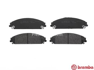 Set plăcuțe frână BREMBO ,față, pentru: CHRYSLER 300C; DODGE CHALLENGER, CHARGER; LANCIA THEMA 2.7-6.4 09.04-