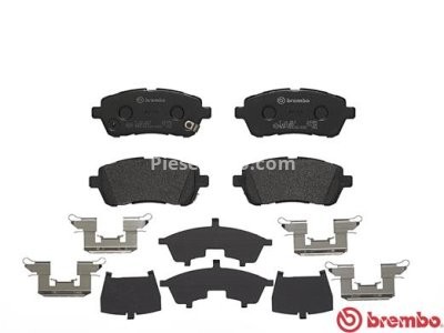 Set plăcuțe frână BREMBO ,față, pentru: SUZUKI BALENO, SWIFT IV, SWIFT V 1.0-1.6D 01.05-