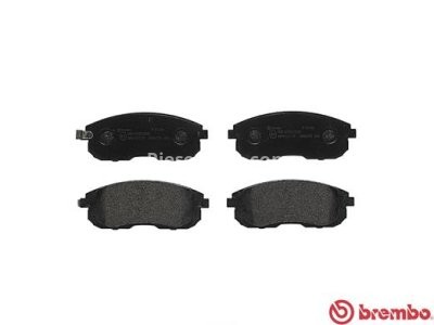 Set plăcuțe frână BREMBO ,față, pentru: FIAT SEDICI; NISSAN CUBE, MAXIMA / MAXIMA QX IV; SUZUKI SX4 1.5-2.0D 02.95-