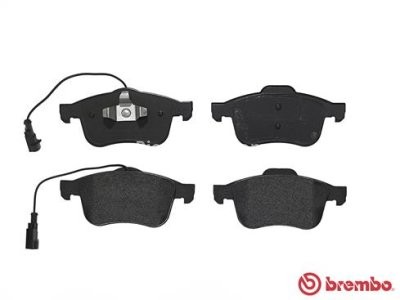 Set plăcuțe frână BREMBO ,față, (fara optionale), pentru: ALFA ROMEO GIULIETTA, GIULIETTA/HATCHBACK; DODGE DART 1.4/1.8/2.0D 04.10-