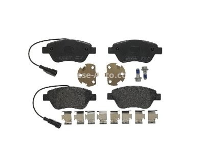 Set plăcuțe frână BREMBO ,față, pentru: ALFA ROMEO MITO; CITROEN E-MEHARI, NEMO, NEMO/MINIVAN; FIAT 500, 500 C, FIORINO, FIORINO/MINIVAN, GRANDE PUNTO, LINEA, PUNTO, PUNTO EVO 0.9-Electric 06.05-