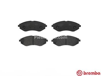 Set plăcuțe frână BREMBO ,față, pentru: CHEVROLET AVEO / KALOS; DAEWOO KALOS 1.2-1.6 09.02-