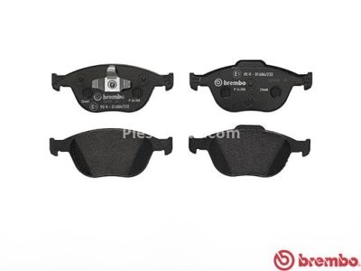 Set plăcuțe frână BREMBO ,față, pentru: FORD FIESTA V, FOCUS I, TOURNEO CONNECT, TRANSIT CONNECT 1.4D-2.0 11.01-12.13