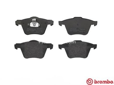 Set plăcuțe frână BREMBO ,față, (fara optionale), pentru: VOLVO S60 II, S80 II, V60 I, V60 II, V70 III, XC70 II; FORD GALAXY II, GALAXY MK II, S-MAX 1.5-4.4 03.06-