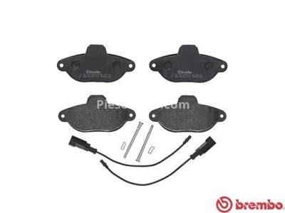 Set plăcuțe frână BREMBO ,față, pentru: FIAT 500; FORD KA 1.2/1.2LPG 07.07-