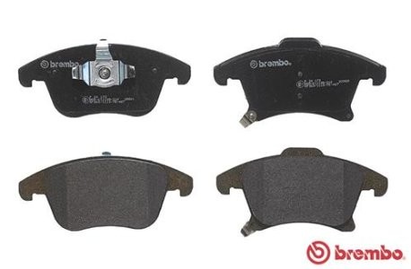 Set plăcuțe frână BREMBO ,față, (fara optionale), pentru: FORD GALAXY III, MONDEO V, S-MAX; FORD USA FUSION 1.0-2.7 09.12-