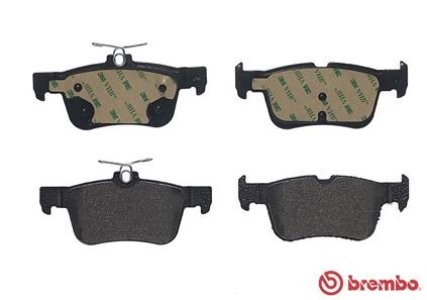 Set plăcuțe frână BREMBO, spate , pentru: FORD GALAXY III, KUGA II, MONDEO V, S-MAX; FORD USA EDGE; LINCOLN MKC 1.0-2.7 09.12-