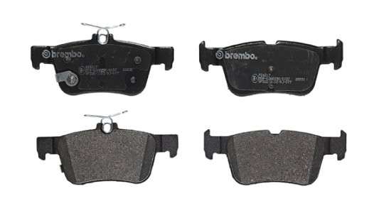 Set plăcuțe frână BREMBO ,spate (fara optionale), pentru: FORD FOCUS IV, GALAXY III, KUGA II, KUGA III, MONDEO V, S-MAX; FORD USA FUSION 1.0-2.5H 09.12-