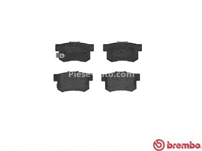 Set plăcuțe frână BREMBO, spate , pentru: ACURA RL, RSX, TL; HONDA ACCORD VII, CIVIC VII, CIVIC VIII, CR-V II, FR-V, LEGEND II, LEGEND III, S2000, SHUTTLE, STREAM 1.3-3.5 01.91-