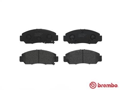 Set plăcuțe frână BREMBO ,față, pentru: HONDA ACCORD VII, FR-V, STREAM 1.7-2.4 05.01-