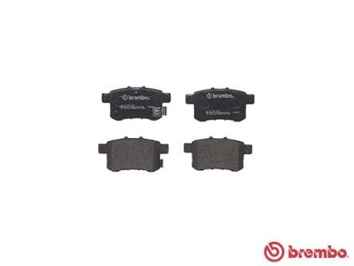 Set plăcuțe frână BREMBO, spate , pentru: HONDA ACCORD IX, ACCORD VIII 2.0-3.5 06.08-