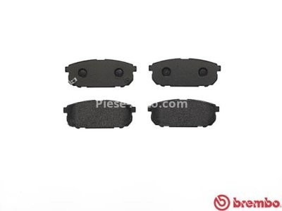 Set plăcuțe frână BREMBO, spate , pentru: KIA SORENTO I 2.4-3.5 08.02-12.11