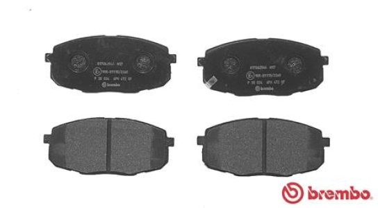 Set plăcuțe frână BREMBO ,față, (fara optionale), pentru: HYUNDAI CRETA, I30, KONA; KIA CARENS II, CEE'D, PRO CEE'D, SELTOS, SOUL II 1.0-Electric 07.02-