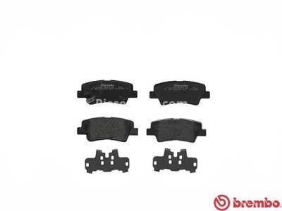 Set plăcuțe frână BREMBO, spate , pentru: HYUNDAI GRANDEUR; KIA OPTIMA; SSANGYONG TIVOLI, XLV 1.6-3.3 04.05-