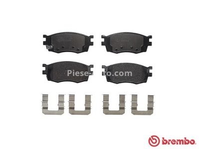 Set plăcuțe frână BREMBO ,față, pentru: HYUNDAI I20 I 1.1D-1.6D 08.08-12.15