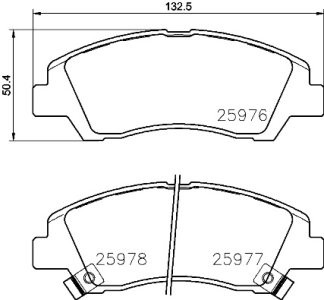 Set plăcuțe frână BREMBO ,față, pentru: HYUNDAI I10 II, I10 III 1.0/1.0LPG/1.2 08.13-