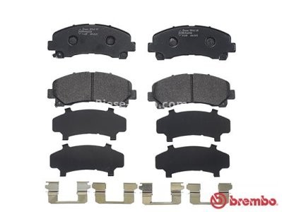 Set plăcuțe frână BREMBO ,față, pentru: ISUZU D-MAX I, D-MAX II 1.9D/2.5D/3.0D 10.06-