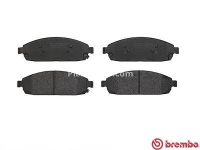 Set plăcuțe frână BREMBO ,față, pentru: JEEP COMMANDER, GRAND CHEROKEE III 3.0D-5.7 10.04-12.10