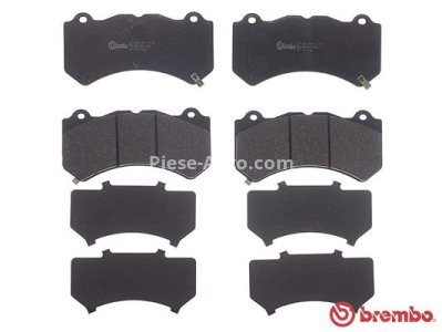Set plăcuțe frână BREMBO ,față, pentru: JEEP GRAND CHEROKEE, GRAND CHEROKEE IV; NISSAN GT-R 2.0-6.4 12.07-