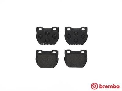 Set plăcuțe frână BREMBO ,spate (fara optionale), pentru: LAND ROVER DEFENDER 2.2D-4.0 08.90-02.16