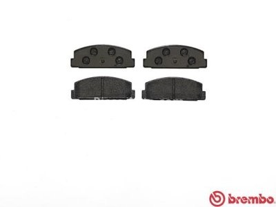 Set plăcuțe frână BREMBO, spate , pentru: MAZDA 323 F VI, 323 S VI, 6, 626 III, 626 V, PREMACY, RX-7 I, RX-7 II, RX-7 III 1.1-2.5 01.81-07.13